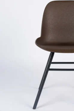 Kuipstoelen|Eetkamerstoelen Zonder Armleuning-Zuiver Albert Kuip (set van 2) Eetkamerstoel Coffee
