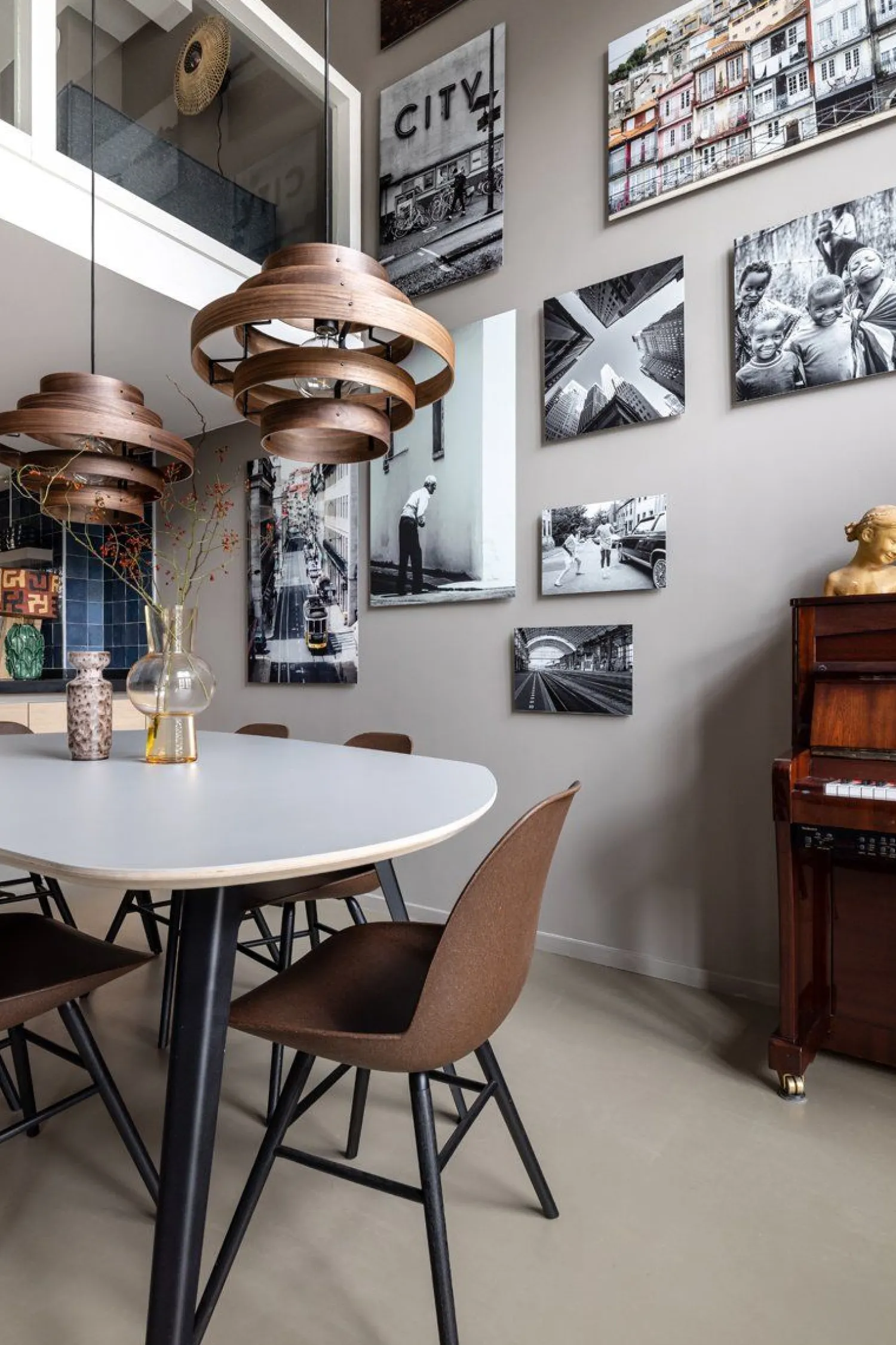 Kuipstoelen|Eetkamerstoelen Zonder Armleuning-Zuiver Albert Kuip (set van 2) Eetkamerstoel Coffee