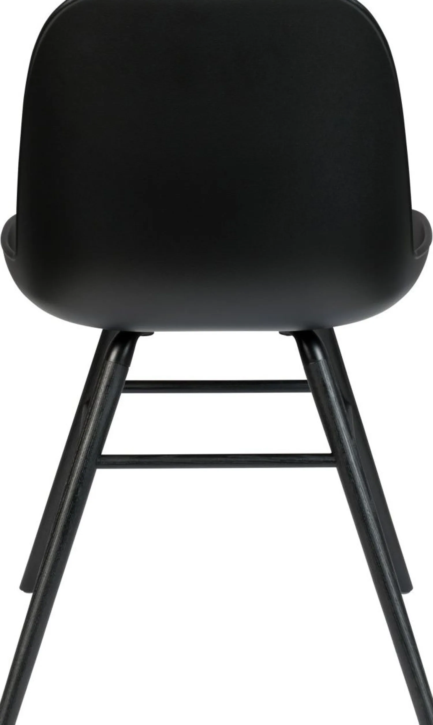 Kuipstoelen|Eetkamerstoelen Zonder Armleuning-Zuiver Albert Kuip (set van 2) Eetkamerstoel Zwart