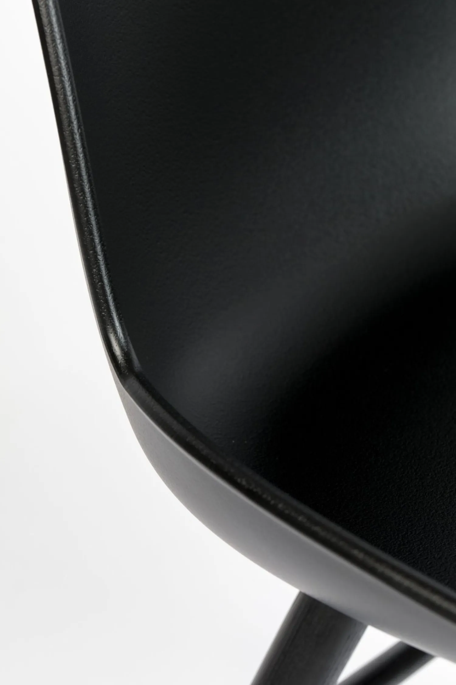 Kuipstoelen|Eetkamerstoelen Zonder Armleuning-Zuiver Albert Kuip (set van 2) Eetkamerstoel Zwart