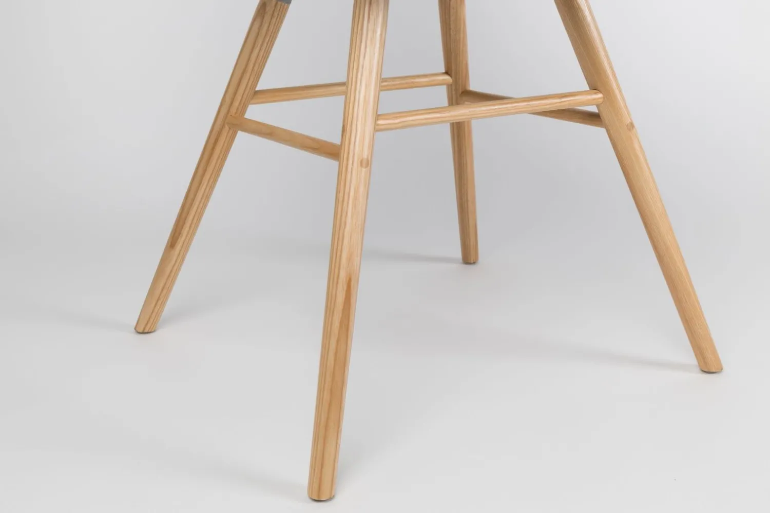 Kuipstoelen|Eetkamerstoelen Zonder Armleuning-Zuiver Albert Kuip (set van 2) Eetkamerstoel taupe