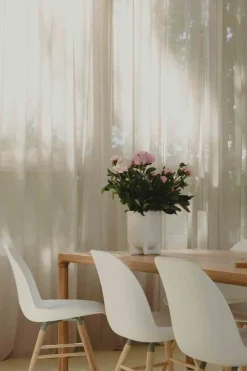 Kuipstoelen|Eetkamerstoelen Zonder Armleuning-Zuiver Albert Kuip (set van 2) Eetkamerstoel White