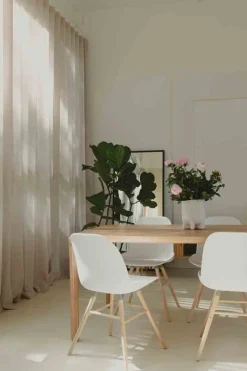 Kuipstoelen|Eetkamerstoelen Zonder Armleuning-Zuiver Albert Kuip (set van 2) Eetkamerstoel White