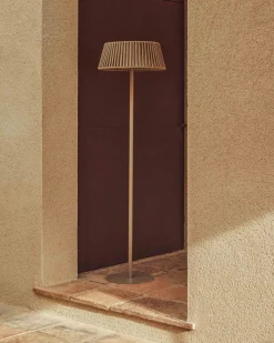 Vloerlampen|Vloerlampen-Kave Home Aldet Vloerlamp Beige