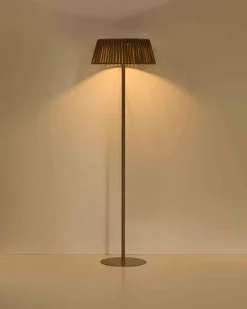 Vloerlampen|Vloerlampen-Kave Home Aldet Vloerlamp Beige