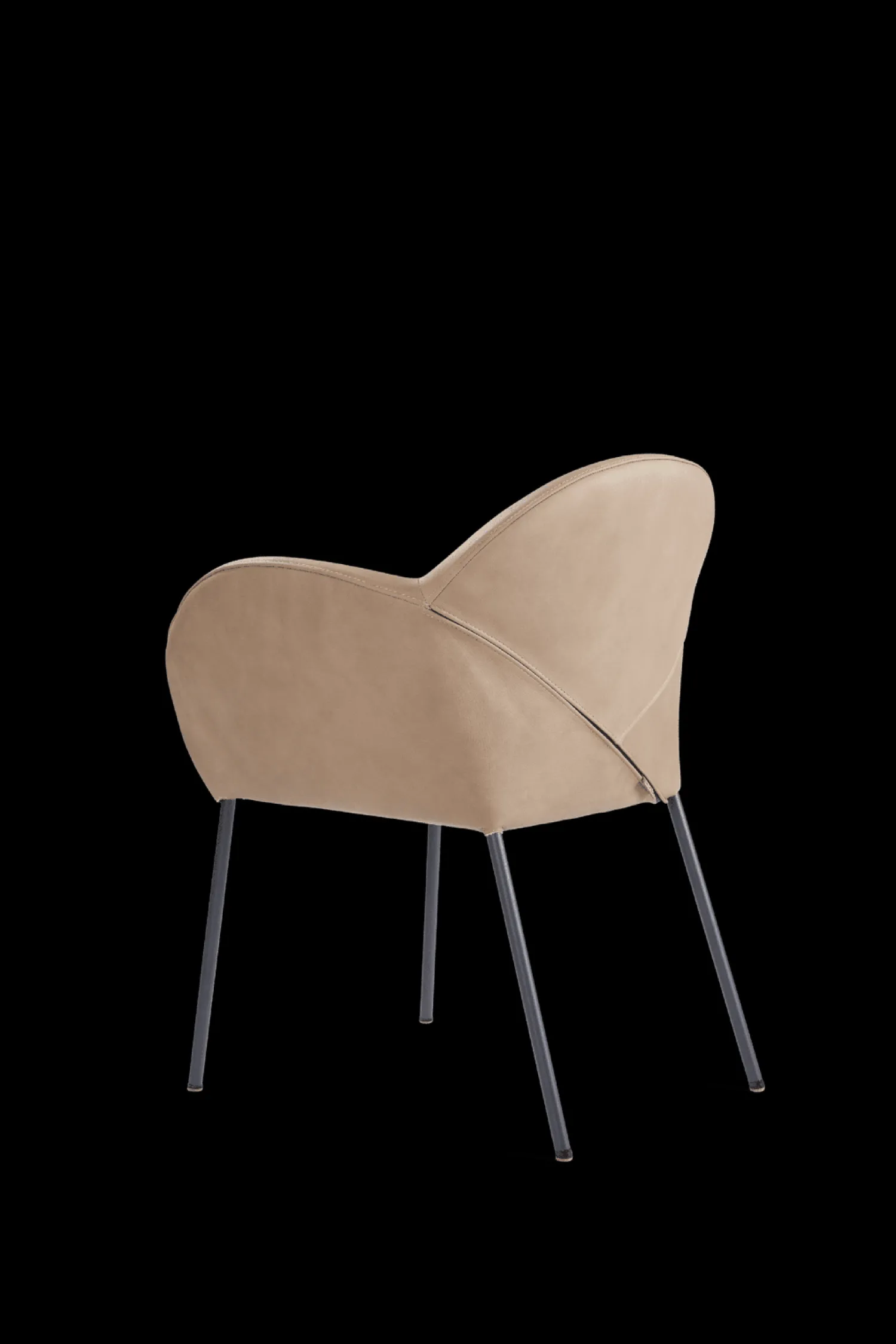 Design Stoelen|Eetkamerstoelen Met Armleuning-LABEL Vandenberg Aletta Eetkamerstoel Beige