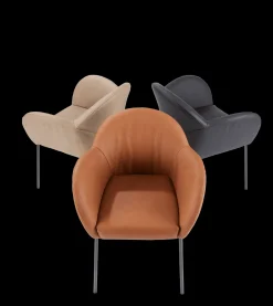 Design Stoelen|Eetkamerstoelen Met Armleuning-LABEL Vandenberg Aletta Eetkamerstoel Beige