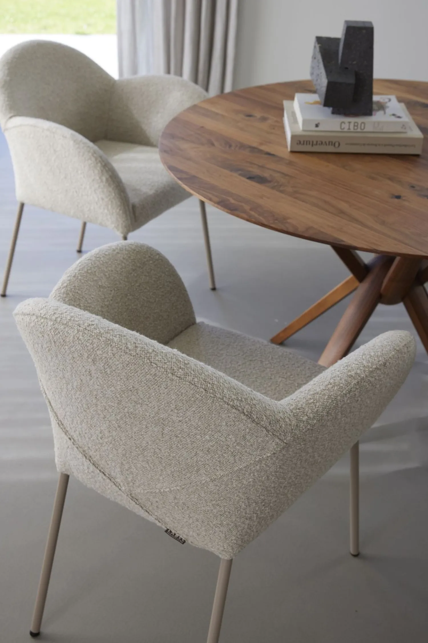 Design Stoelen|Eetkamerstoelen Met Armleuning-LABEL Vandenberg Aletta Eetkamerstoel Beige