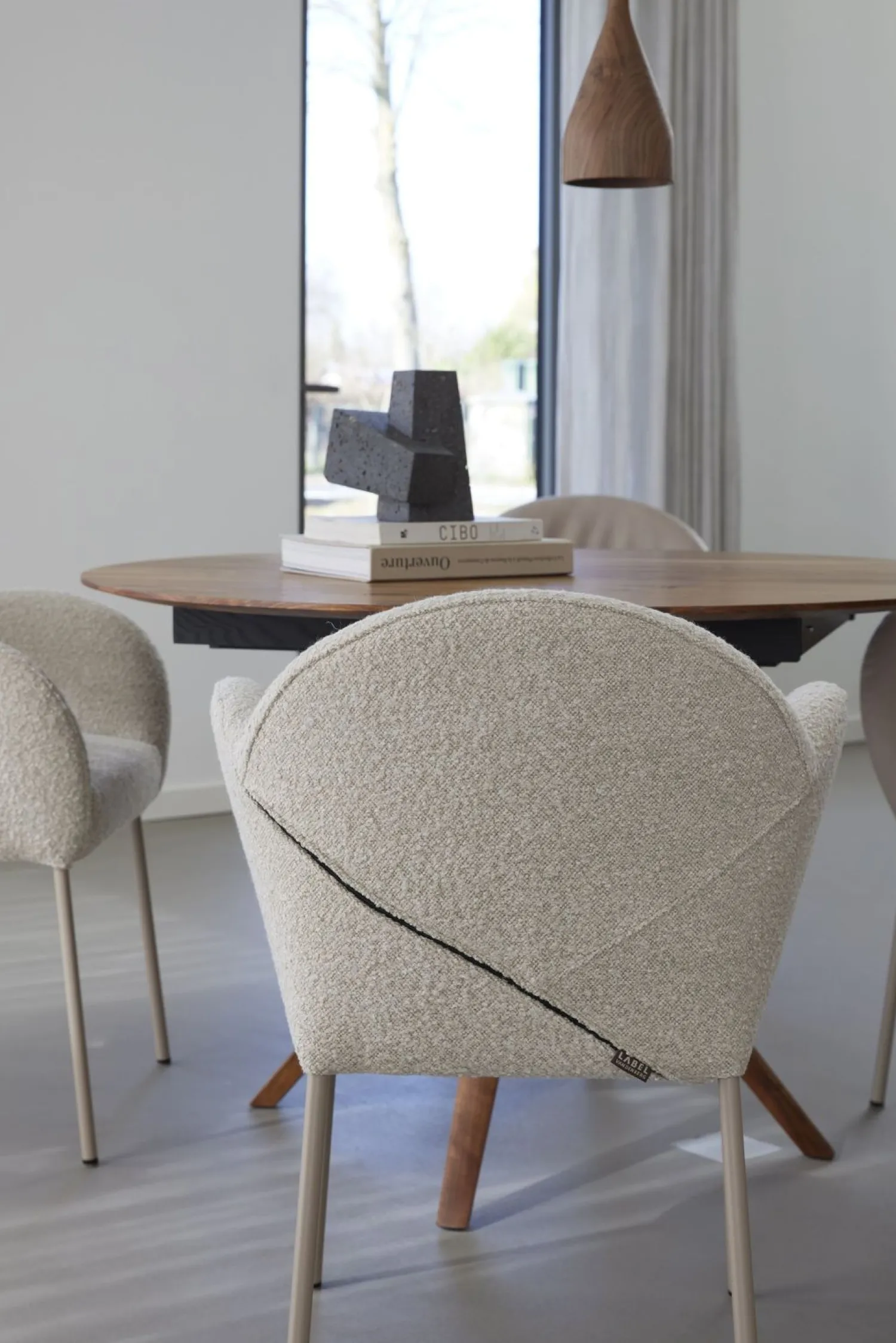 Design Stoelen|Eetkamerstoelen Met Armleuning-LABEL Vandenberg Aletta Eetkamerstoel Beige