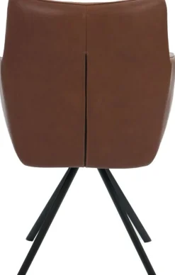 Eetkamerstoelen Met Armleuning-Eijerkamp Collectie Alezi Armstoel Brown