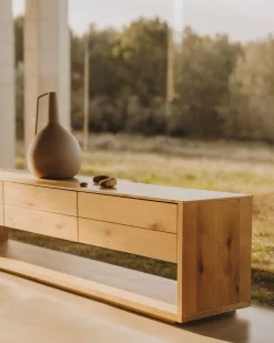 Tv-Meubels-Kave Home Alguema Tv-meubel Naturel