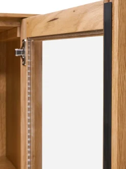 Vitrinekasten-Kave Home Alguema Vitrinekast Naturel