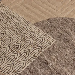 Vloerkleden|Wollen Vloerkleden-WOOOD Alicia Vloerkleed Sand