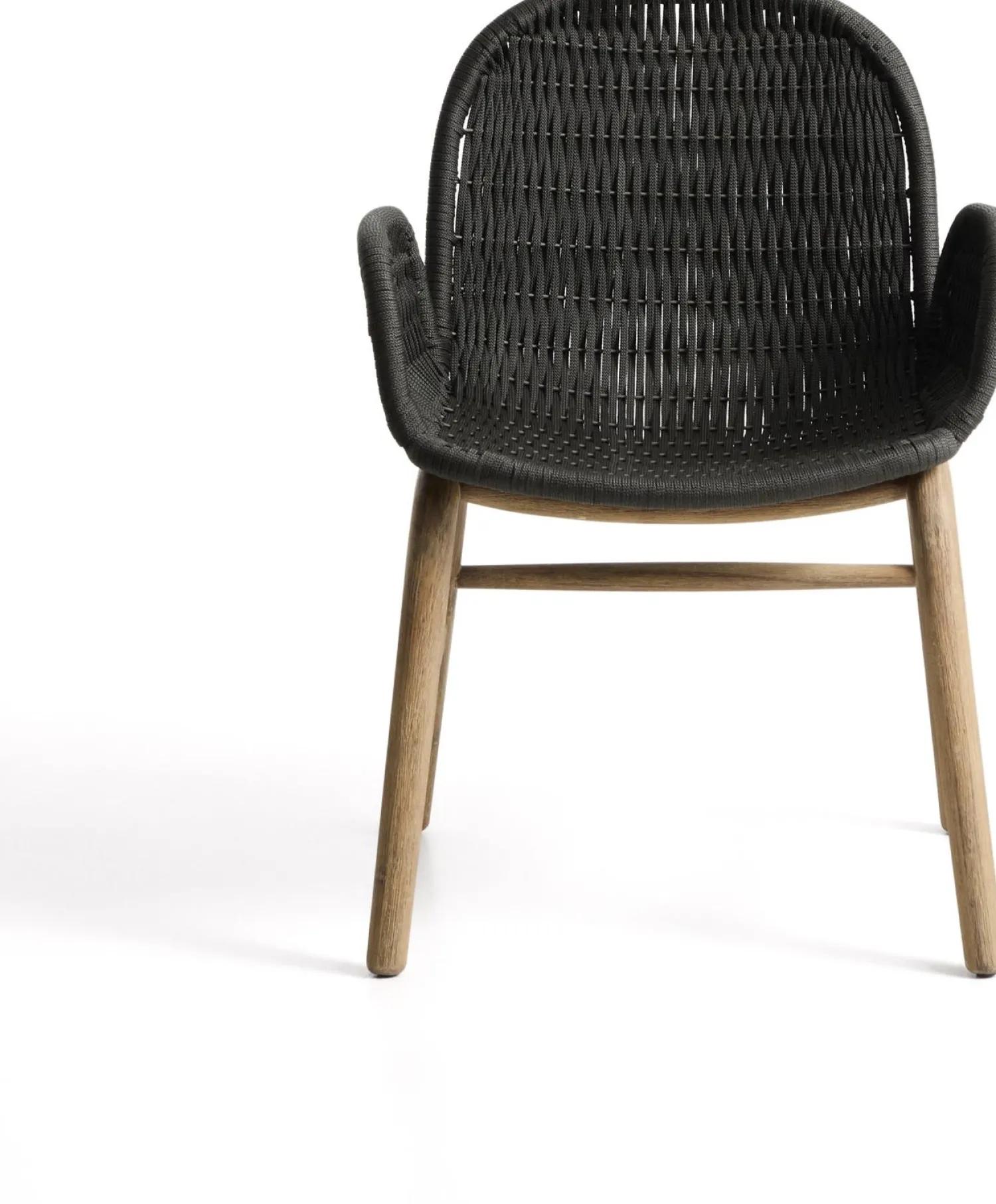 Tuinstoelen-Kave Home Alipa Tuin Armstoel Antraciet