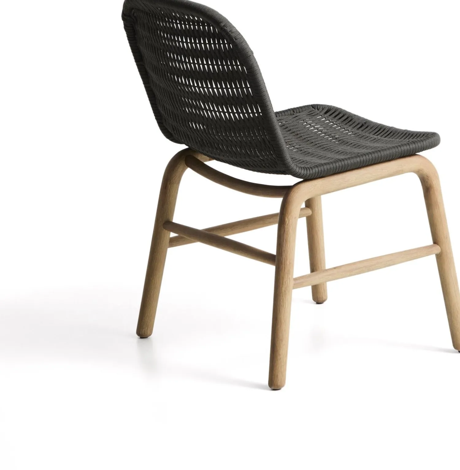 Tuinstoelen-Kave Home Alipa Tuinstoel Antraciet