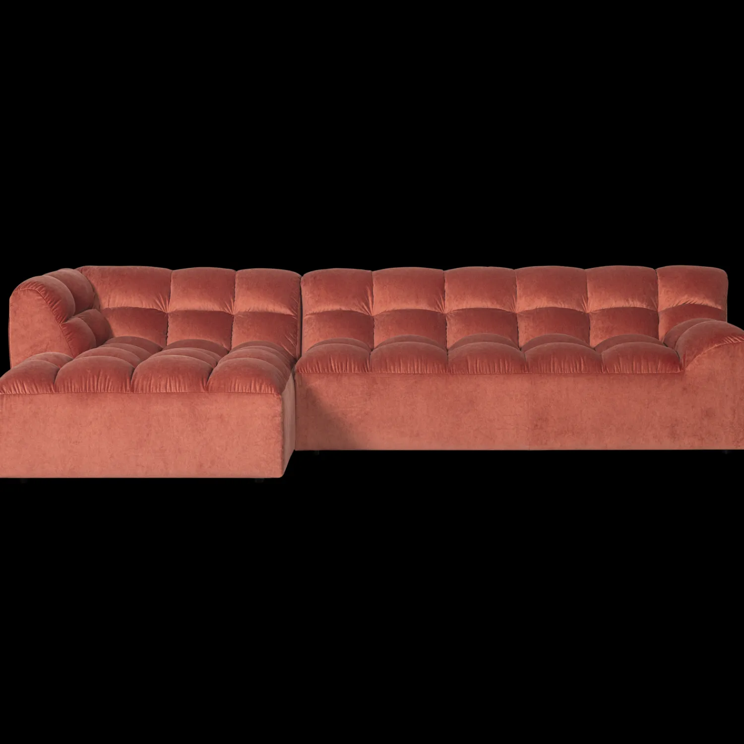 Hoekbanken-WOOOD Allure Hoekbank Blush