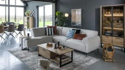 Industriële Vloerlampen|Vloerlampen-COCO maison Ally Vloerlamp Zwart