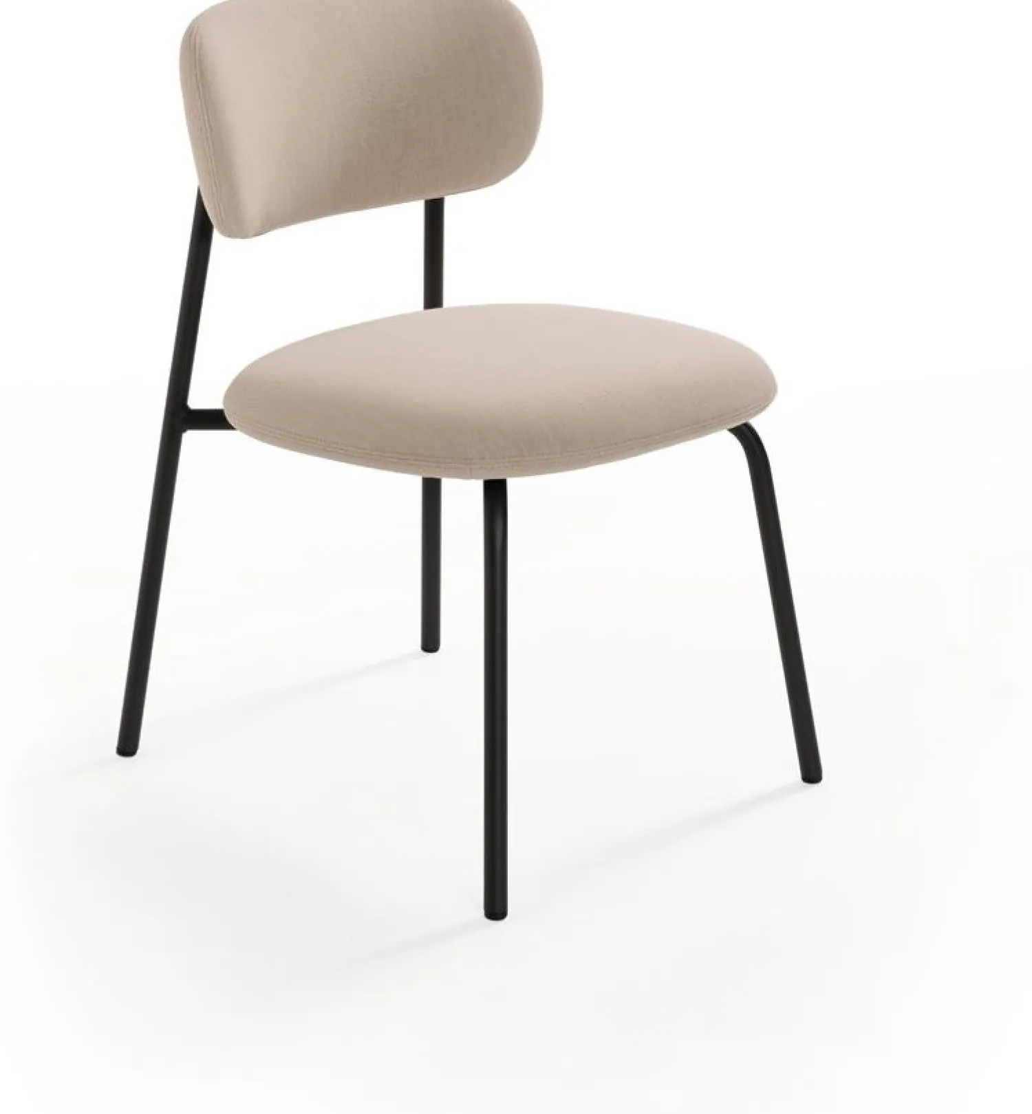 Design Stoelen|Eetkamerstoelen Zonder Armleuning-Artifort Aloa Eetkamerstoel Roze, Rood