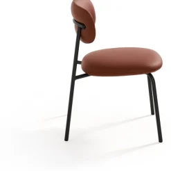 Design Stoelen|Eetkamerstoelen Zonder Armleuning-Artifort Aloa Eetkamerstoel Roze, Rood