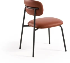 Design Stoelen|Eetkamerstoelen Zonder Armleuning-Artifort Aloa Eetkamerstoel Roze, Rood