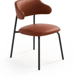 Design Stoelen|Eetkamerstoelen Zonder Armleuning-Artifort Aloa Eetkamerstoel Roze, Rood