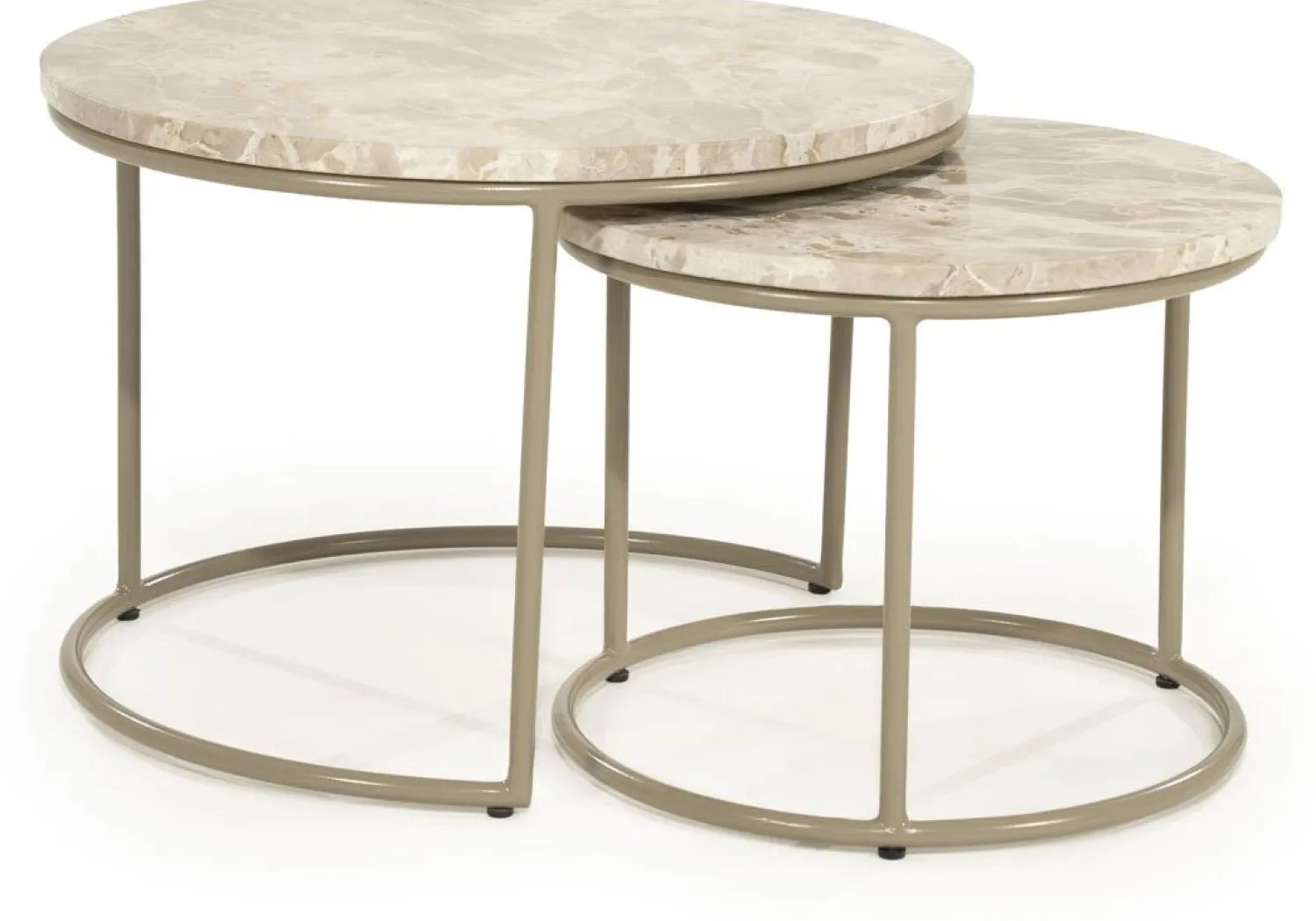 Marmeren Salontafels-By Boo Alvar Salontafelset Naturel
