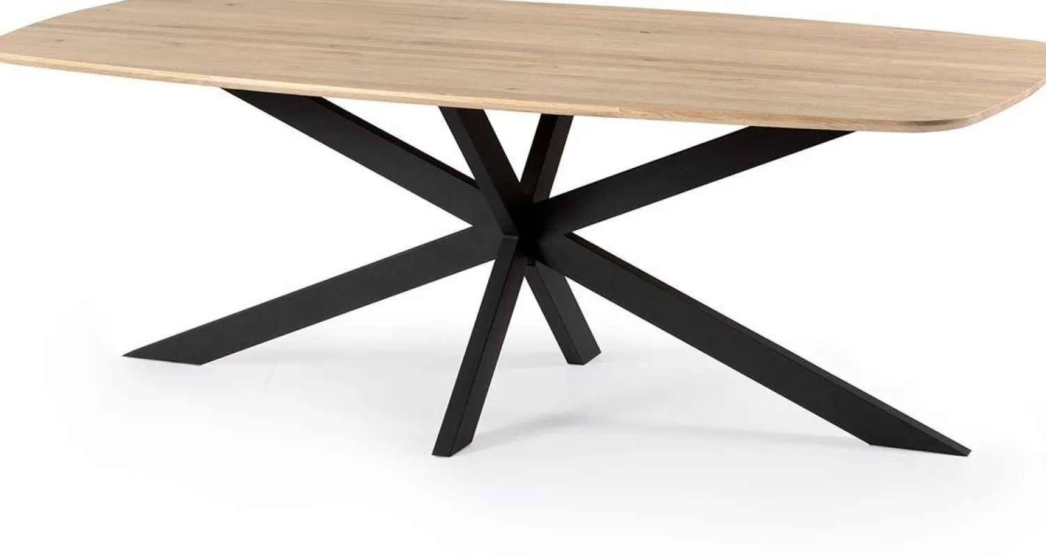 Houten Eettafels-Feelings Wonen Alvaro Eettafel Oak Basic