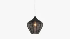 Hanglampen|Hanglampen-Trendhopper Alvaro Hanglamp Mat Zwart