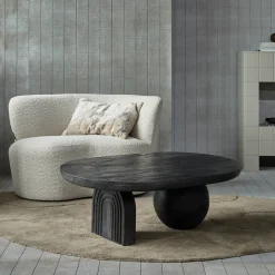 Vloerkleden-WOOOD Alya Vloerkleed Pale Brown