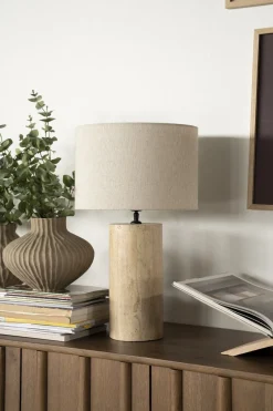Tafellampen|Tafellampen-By Boo Amara Tafellamp Beige