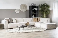Hoekbanken-Sevn Amarillo Hoekbank Beige
