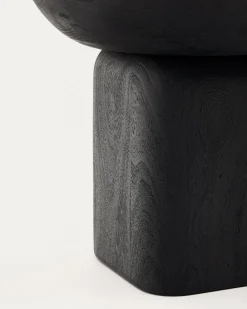 Houten Bijzettafels-Kave Home Ambra Bijzettafel Zwart