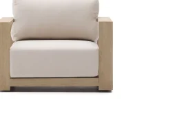 Tuinstoelen-Kave Home Ambra Fauteuil Beige