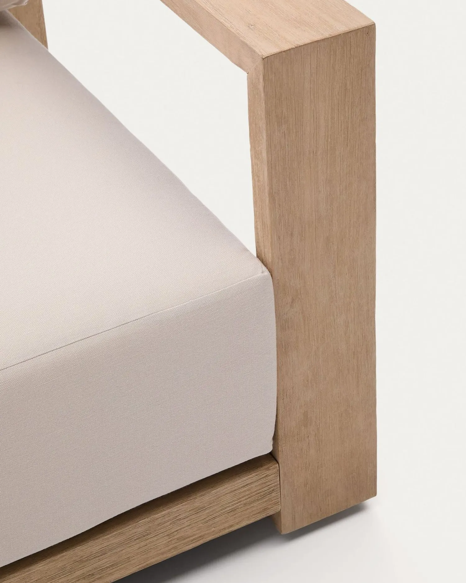 Tuinstoelen-Kave Home Ambra Fauteuil Beige