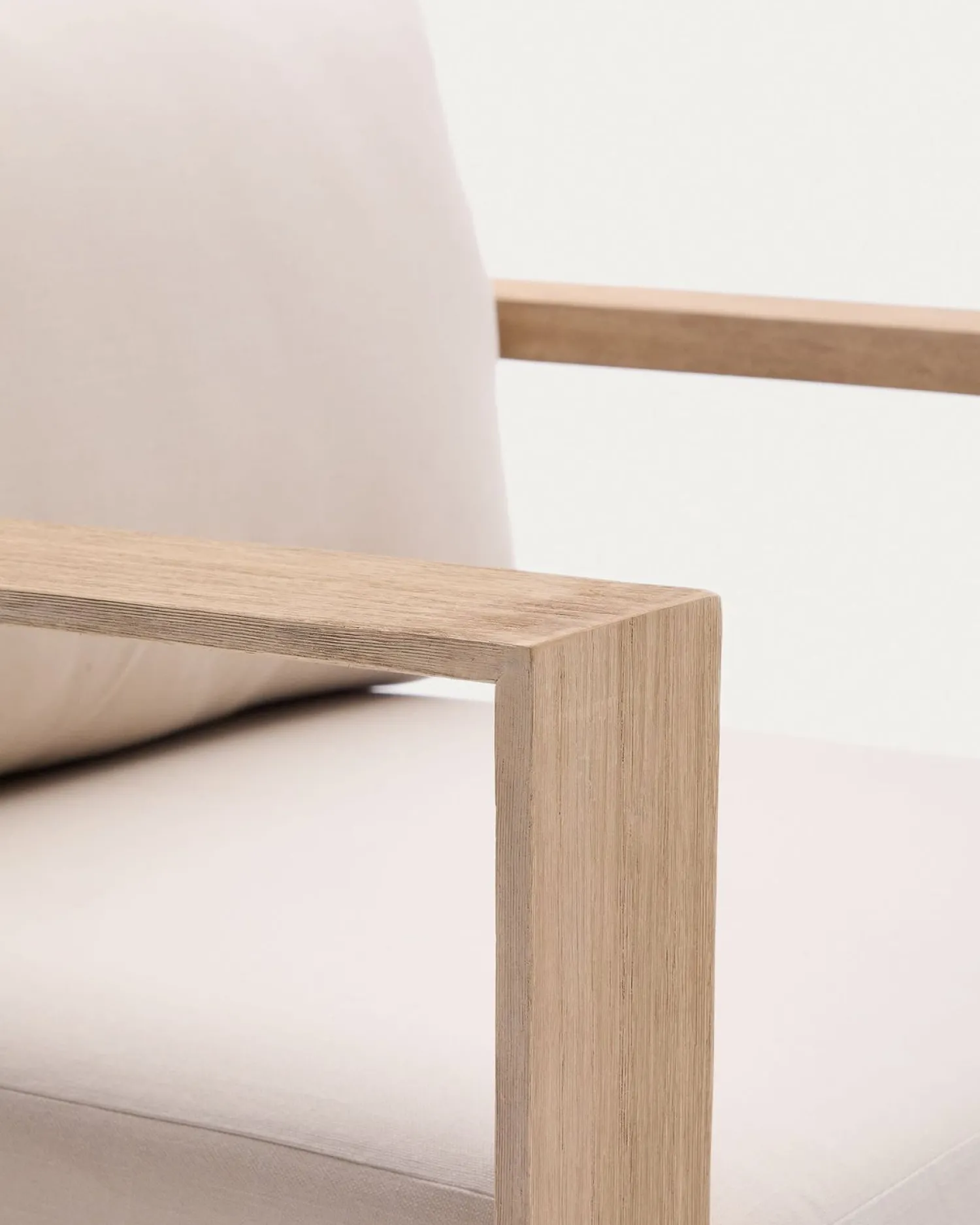 Tuinstoelen-Kave Home Ambra Fauteuil Beige