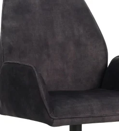Draaibare Eetkamerstoelen|Eetkamerstoelen Met Armleuning-Eijerkamp Collectie Amira Eetkamerstoel Antracite