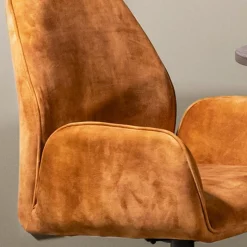 Draaibare Eetkamerstoelen|Eetkamerstoelen Met Armleuning-Eijerkamp Collectie Amira Eetkamerstoel Gold