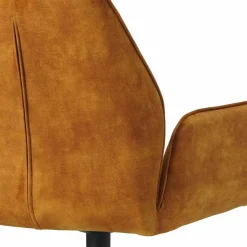 Draaibare Eetkamerstoelen|Eetkamerstoelen Met Armleuning-Eijerkamp Collectie Amira Eetkamerstoel Gold