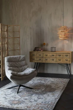 Vloerkleden|Wollen Vloerkleden-Dutchbone Amori Grey Vloerkleed Grey, Brick