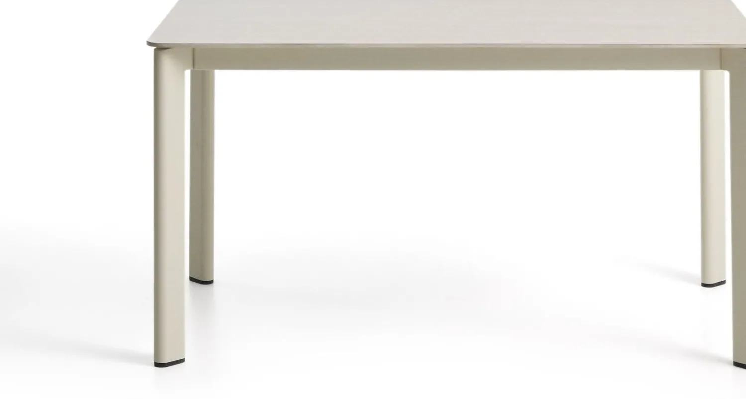 Tuintafels-Kave Home Anafi Tuintafel Beige
