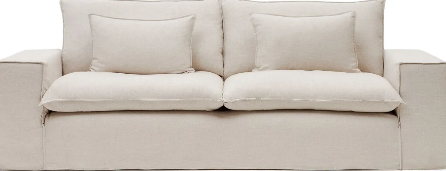 Zitbanken-Kave Home Anarela 3-Zitsbank Beige