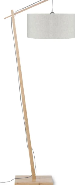 Moderne Vloerlampen|Vloerlampen-Good&Mojo Andes Vloerlamp Beige