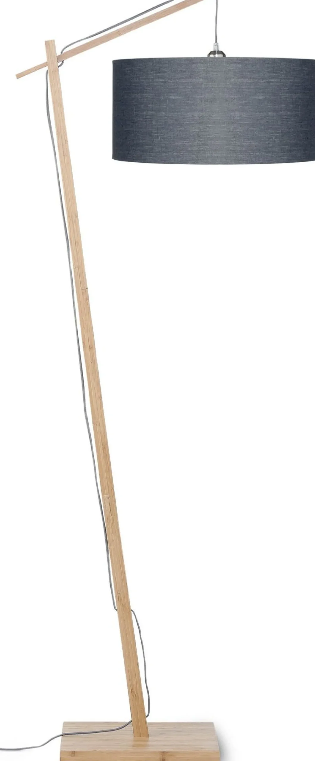 Moderne Vloerlampen|Vloerlampen-Good&Mojo Andes Vloerlamp Donkergrijs