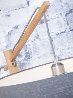 Moderne Vloerlampen|Vloerlampen-Good&Mojo Andes Vloerlamp Donkergrijs