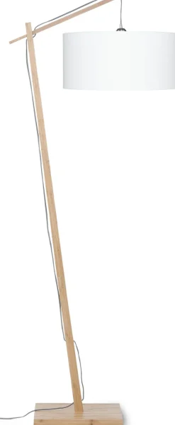 Moderne Vloerlampen|Vloerlampen-Good&Mojo Andes Vloerlamp Wit