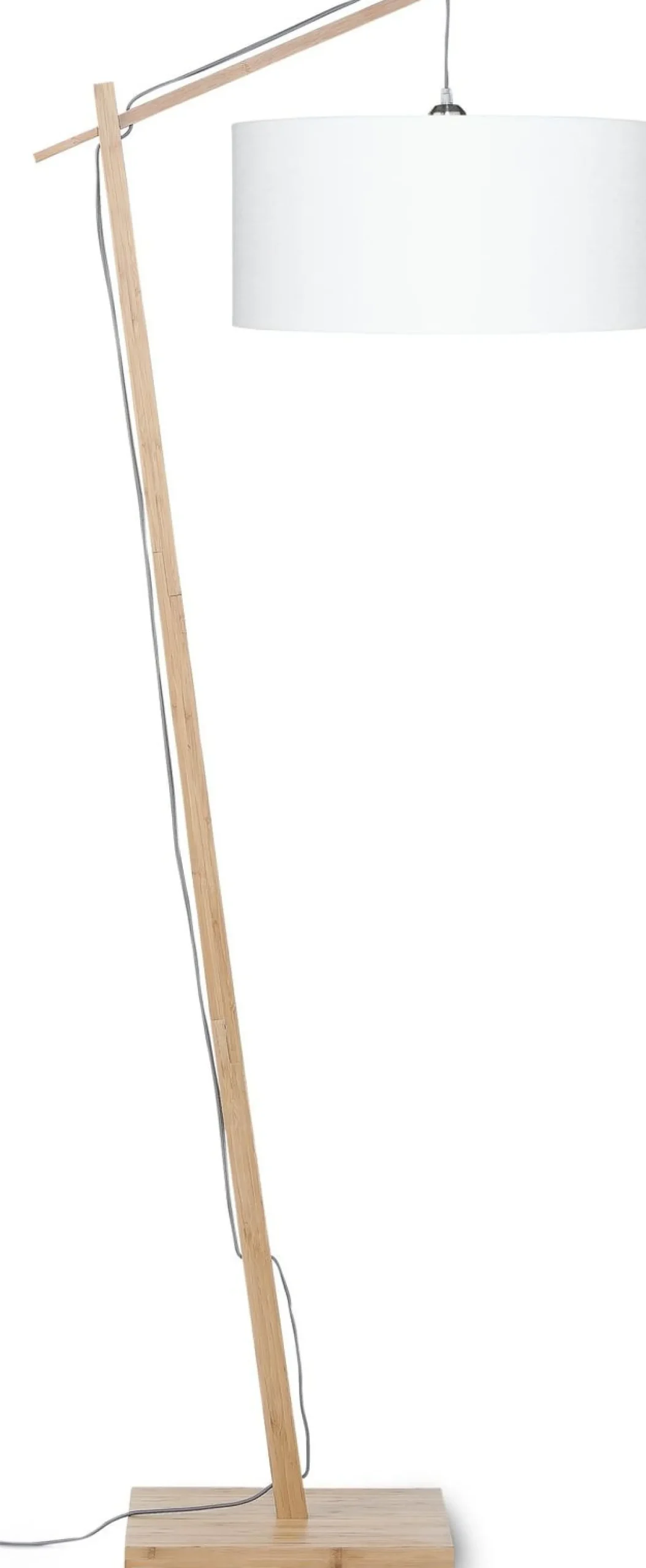 Moderne Vloerlampen|Vloerlampen-Good&Mojo Andes Vloerlamp Wit