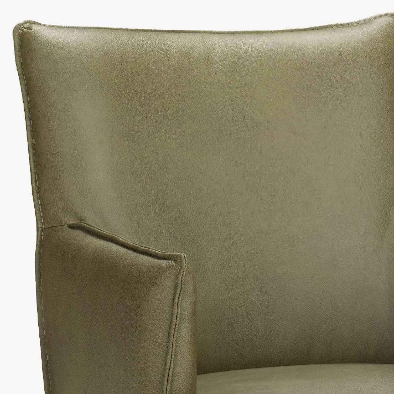 Eetkamerstoelen Met Wieltjes|Eetkamerstoelen Met Armleuning-Eijerkamp Collectie Andor Armstoel Groen