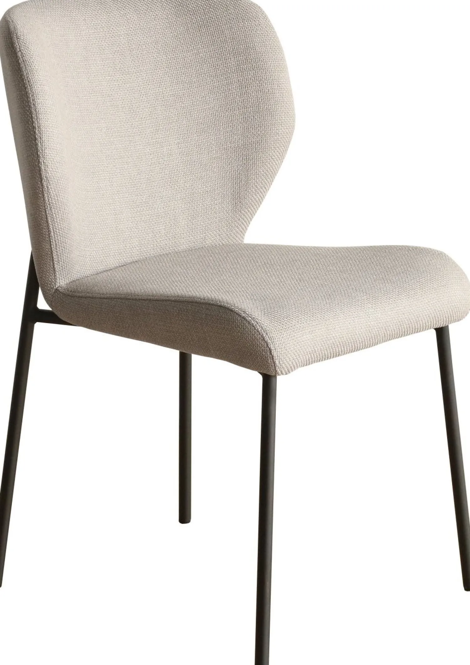 Eetkamerstoelen Zonder Armleuning-Eijerkamp Collectie Andrew Eetkamerstoel Grey