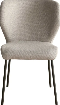 Eetkamerstoelen Zonder Armleuning-Eijerkamp Collectie Andrew Eetkamerstoel Grey