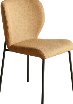 Eetkamerstoelen Zonder Armleuning-Eijerkamp Collectie Andrew Eetkamerstoel Yellow
